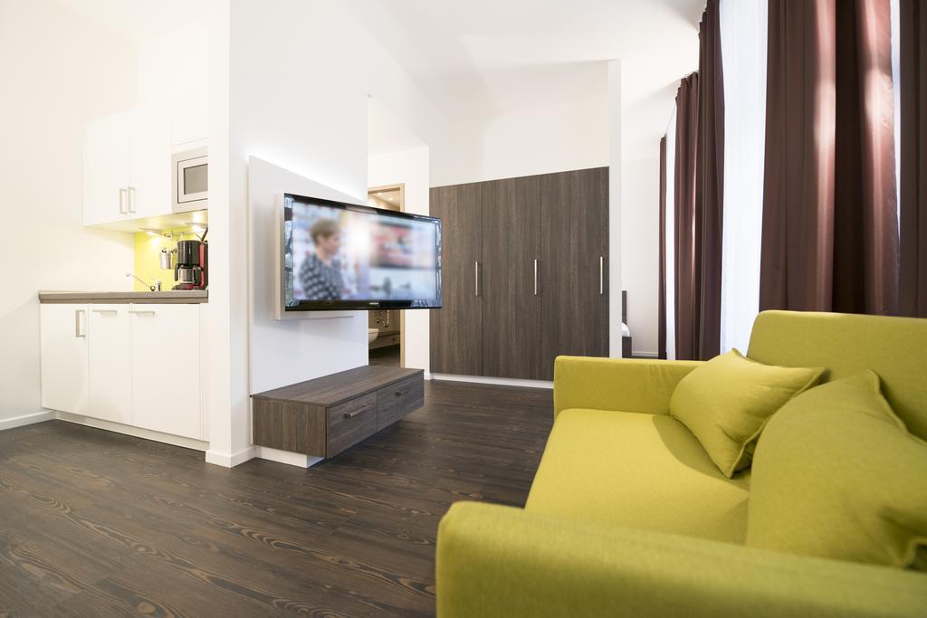 Aparthotel Boardinghaus Weinberg Campus Halle  Pokój zdjęcie